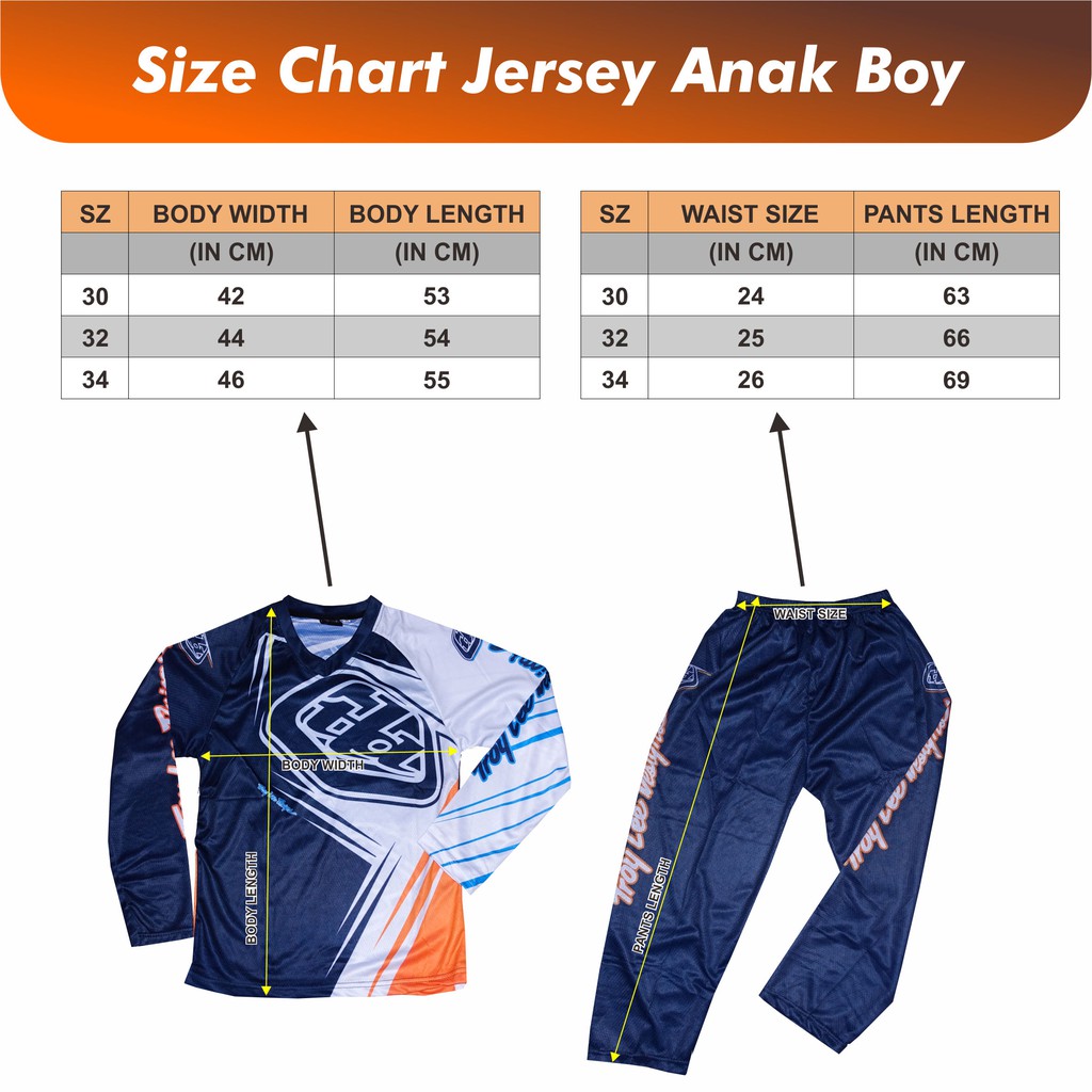 Jersey Sepeda Anak Boy Series