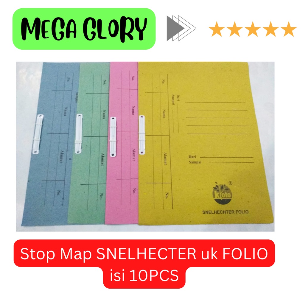 

Map Snelhecter Folio isi 10pcs Stopmap Kyoto