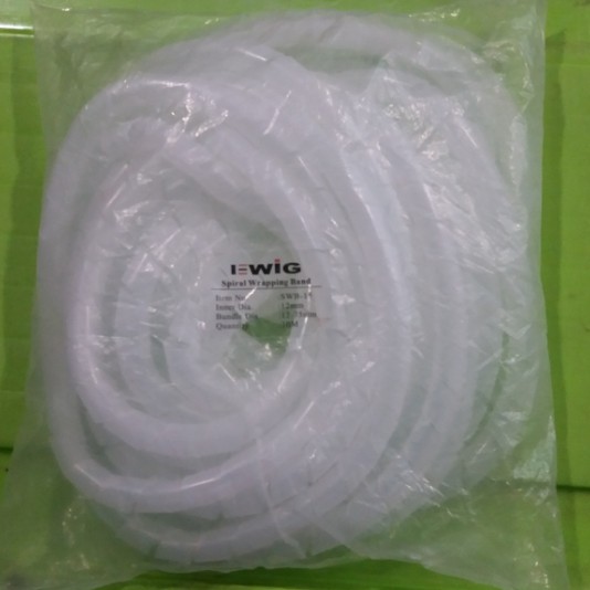 Spiral Wrapping Band SWB 15 / KS - 15 Pembungkus Kabel/ Pelindung Kabel