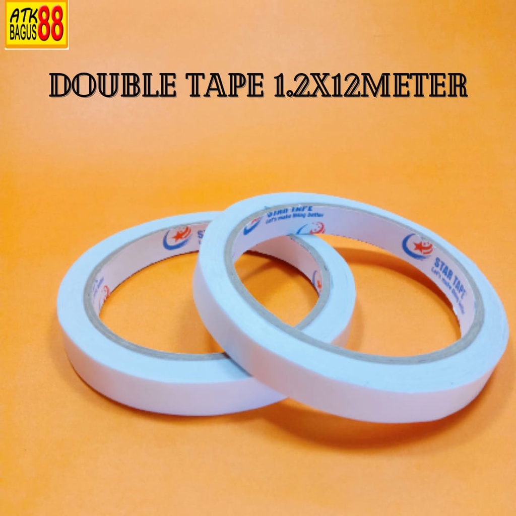 DOUBLE TAPE 1/2 INCH