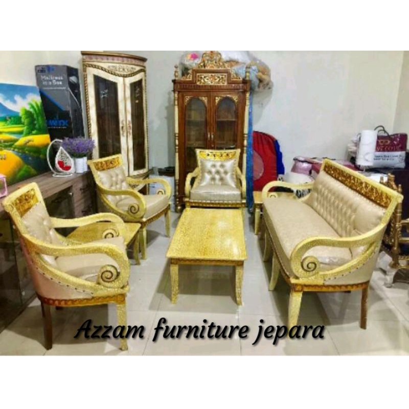 kursi sofa jati serena