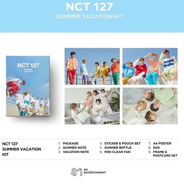 NCT 127 SUMMER VACATION #SHARING