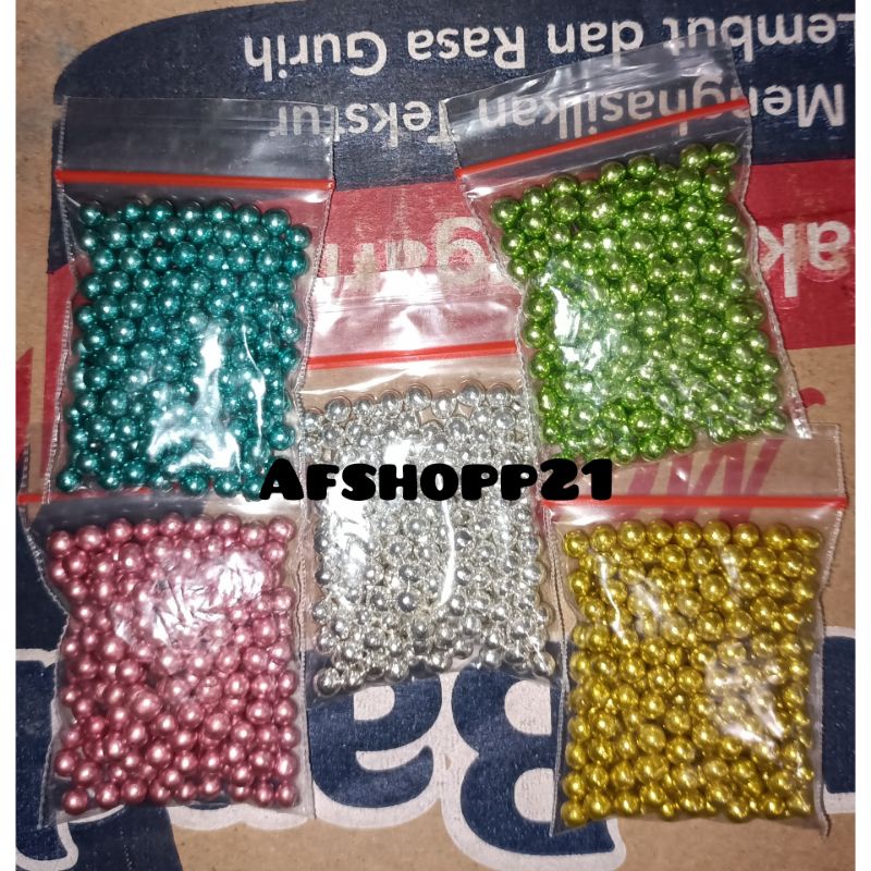 

Springkel mutiara/permen penghias kue/drages mutiara/candy 10gr