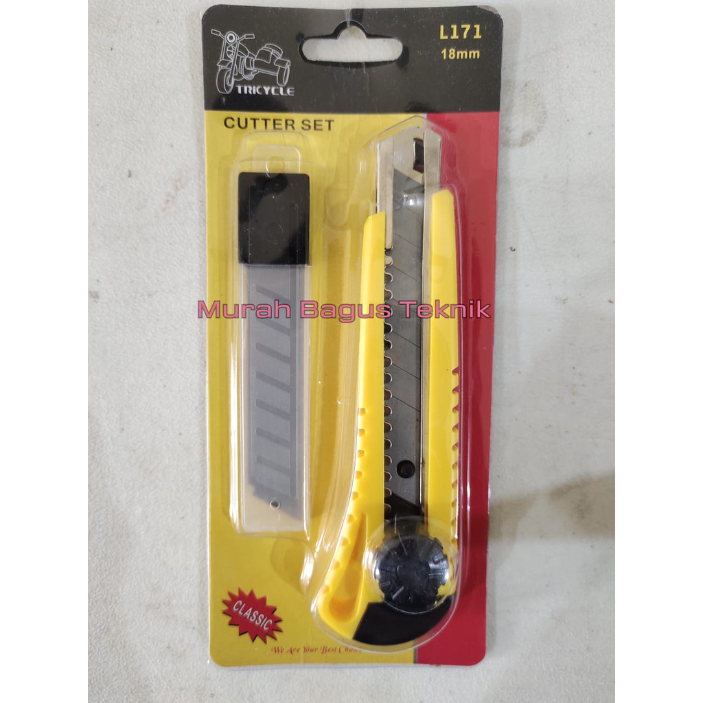 

CUTTER SET ISI 5PCS 100 X 18mm ALAT POTONG