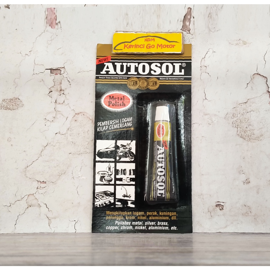 AUTOSOL PEMBERSIH LOGAM - METAL POLISH AUTOSOL KECIL - CHROME POLISH