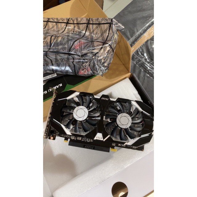 VGA NVIDIA MSI GTX 1050 TI 4 GB DUAL FAN OC