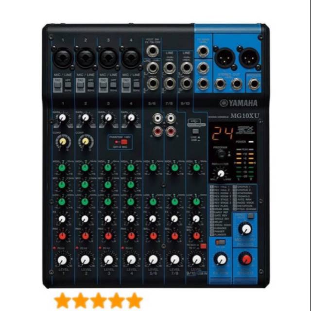 AUDIO MUSIC MIXER YAMAHA MG 10XU