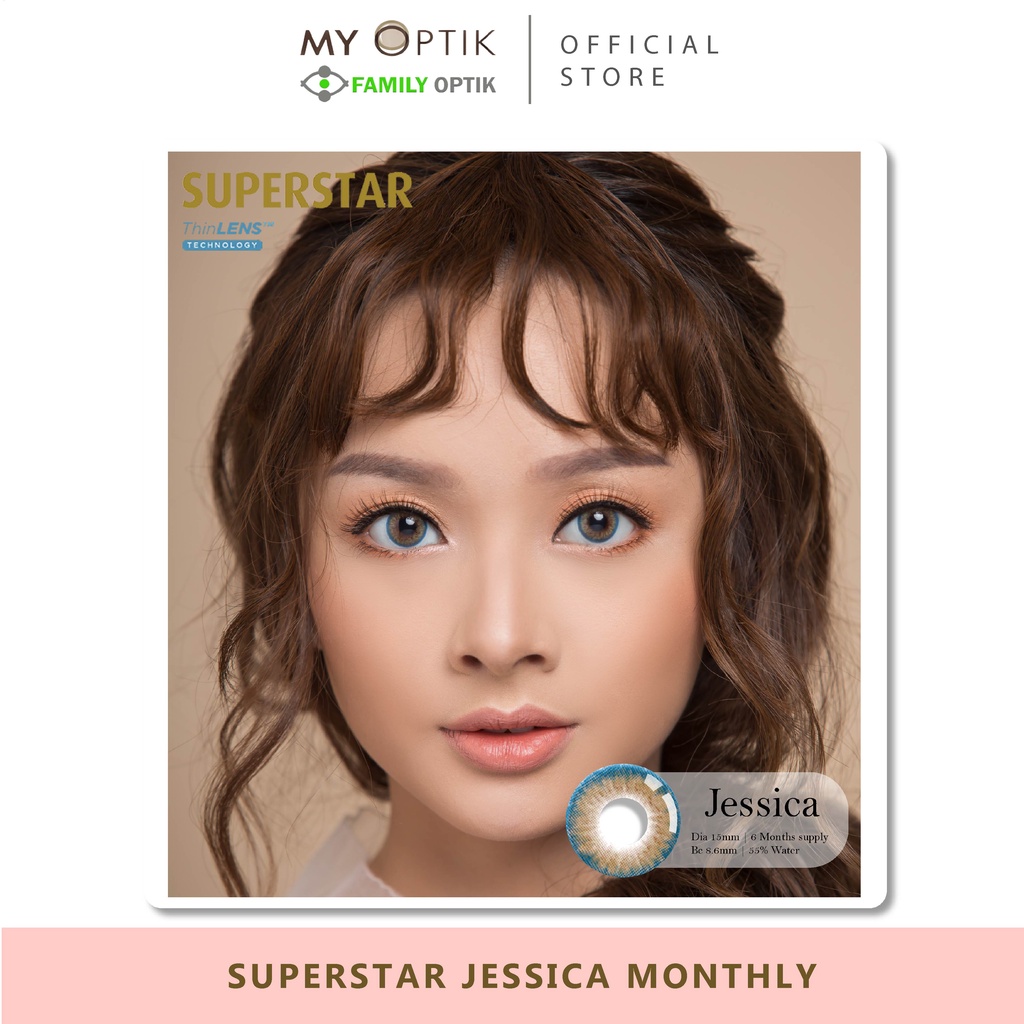 Superstar Jessica lensa warna softlens premium