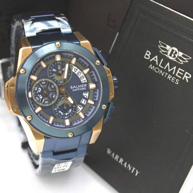 Jam Tangan Pria BALMER 8121 Original Sapphire
