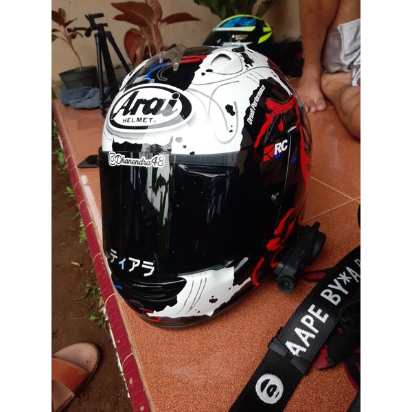 Helm Arai RR5 Haslam Kalong second like new