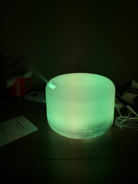Humidifier Ultrasonic Diffuser 7 Led Color Night Light 500 Ml - Hp001