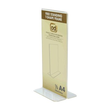 

terbatas Odi Sign Holder Acrylic Vertikal T 1.3 A4 - Holder Brosur Dan Poster Diskon