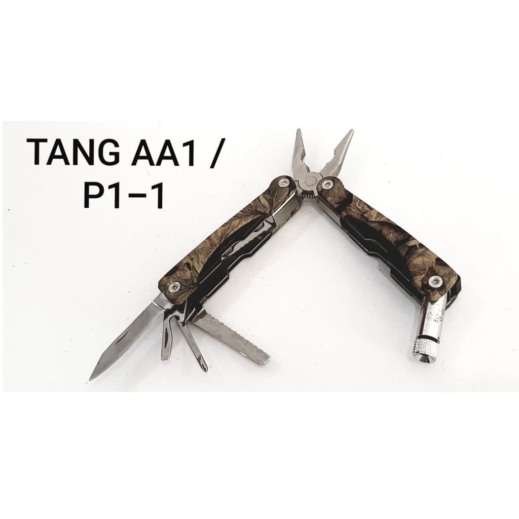 Super Hot! TANG MULTIFUNGSI AA1 P1-1 LORENG PERKAKAS TOOLS SERBAGUNA Terbatas!