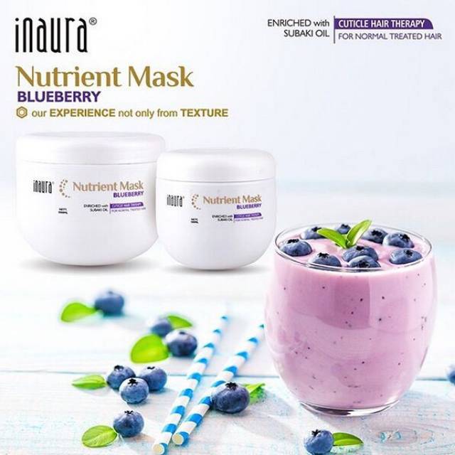 Inaura Nutrient Mask 500ml - Masker Rambut