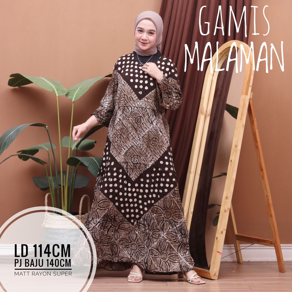 Gamis rayon madong gamis busui rayon malaman