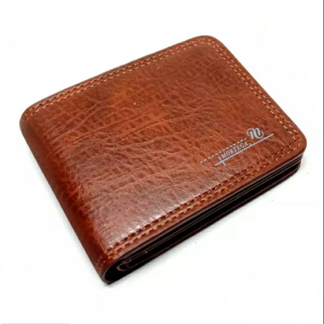 MORTEGA Dompet Lipat Kulit 5Inchi Dompet kulit Fashion Pria Dompet  Kulit  Sintetis Dompet Murah