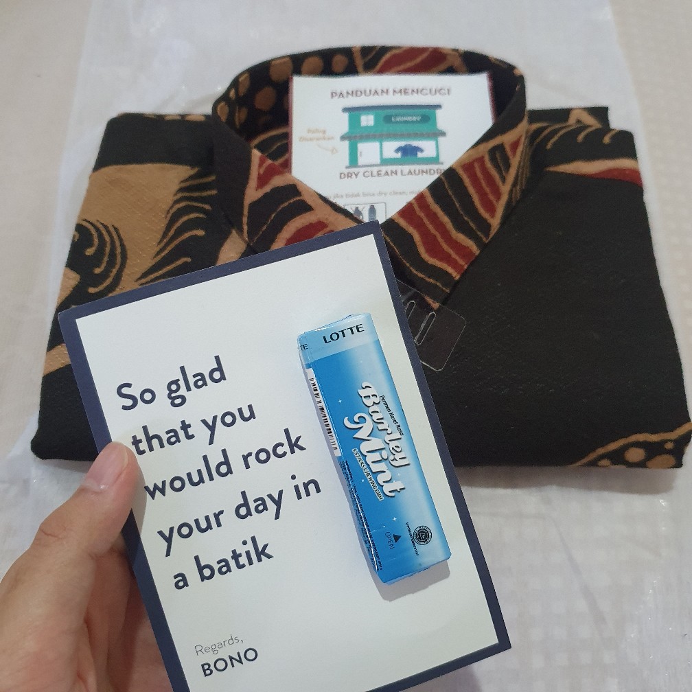 Bonolo Kemeja Batik Lengan Pendek - Tarembu