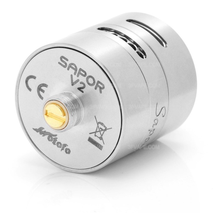 Sapor V2 25mm RDA Atomizer - SILVER [Authentic]