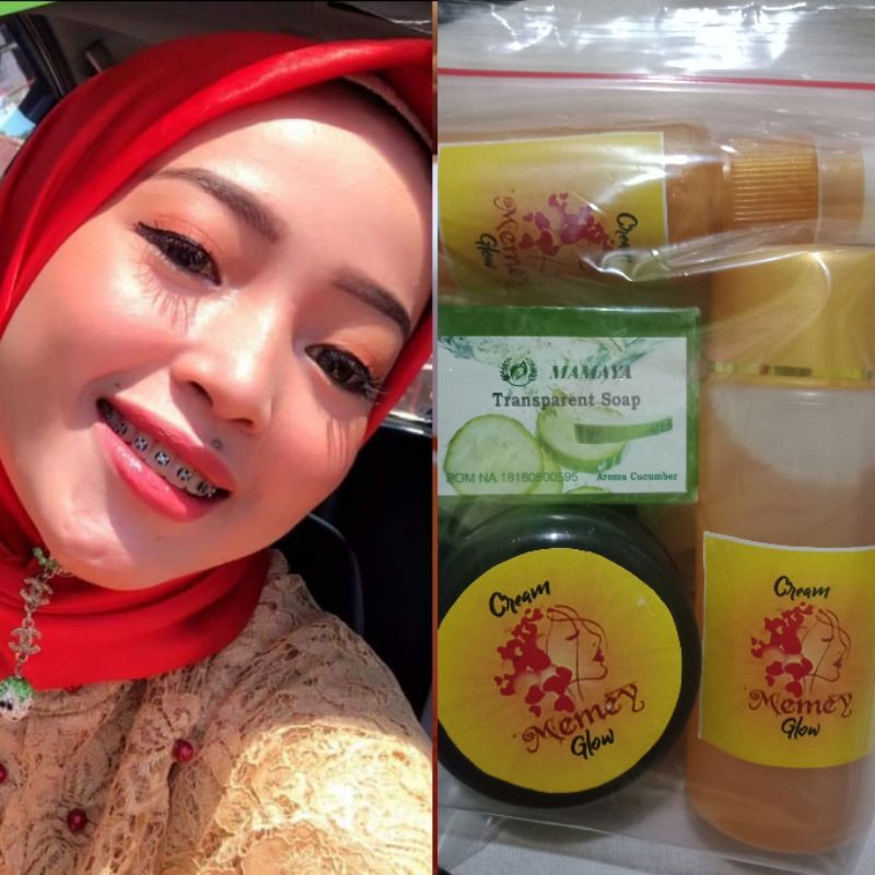 Skincare Memey Glow Paket Lengkap