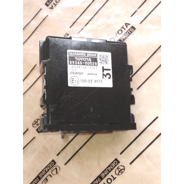 COMPUTER CLEARANCE SONAR TOYOTA YARIS - VIOS NO 89340-OD020 ORI