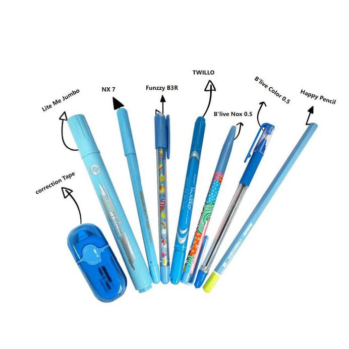 

STANDARD PAKET PENSIL CASE - SERIES (COOLEST BLUE)