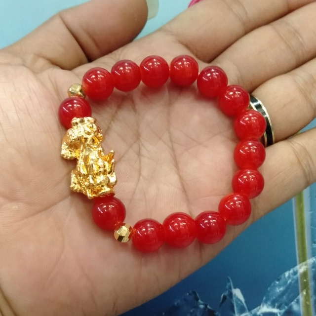 Gelang tangan pixu //perhaisan wanita // gelang batu