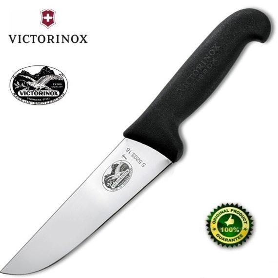 Butcher knife pisau sembelih victorinox 16 cm original 5.5203.16