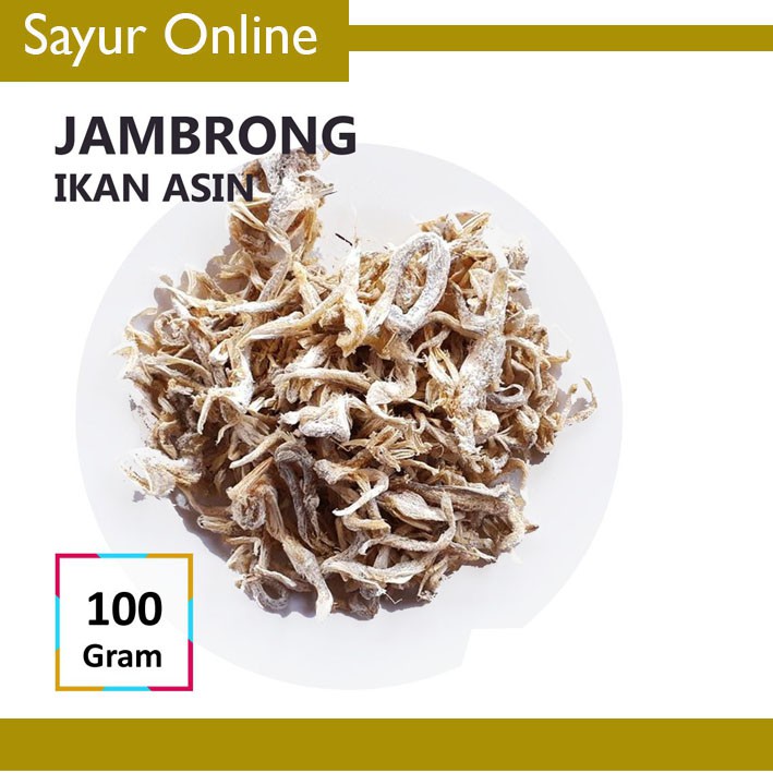 

[SayurOnline] IKAN ASIN TERI JAMBRONG [100g]