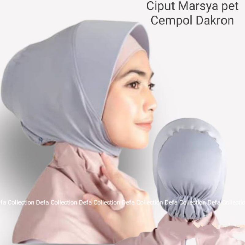 Ciput Marsya Pet Cempol Dakron Daleman jilbab Terbaru 2022
