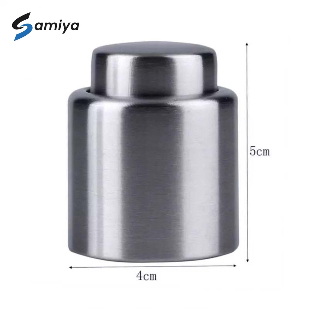 wine vacuum penutup botol minuman wine syrup minyak / wine bottle pump stopper stainless