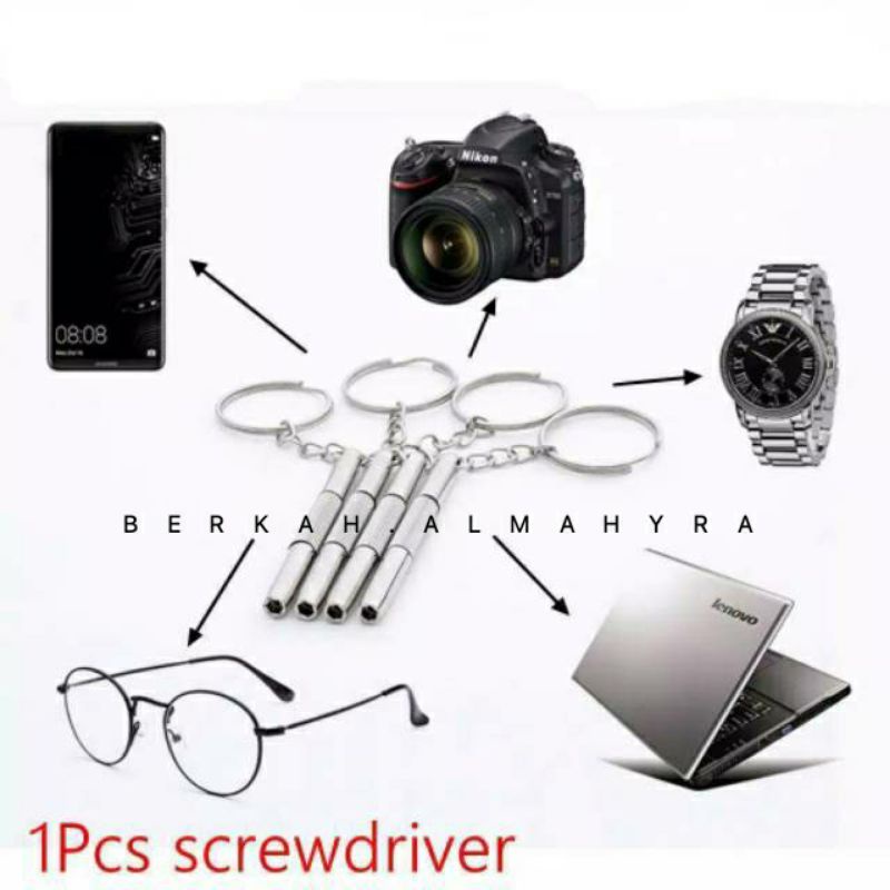 Obeng Kacamata Atau Obeng Serbaguna Bisa Digunakan Untuk Membuka Baut Kamera Laptop Arloji Dan HP
