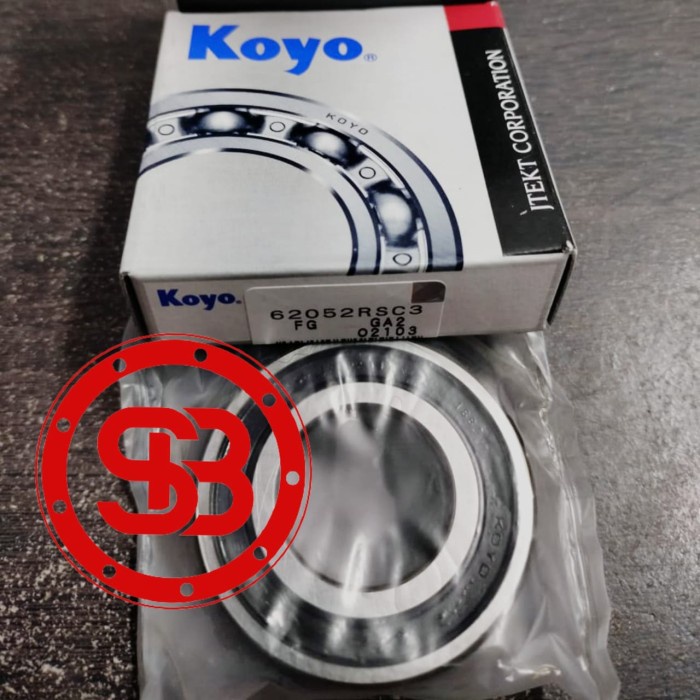 Bearing 6205 2RS / 6205 2RS C3 KOYO JAPAN ORIGINAL