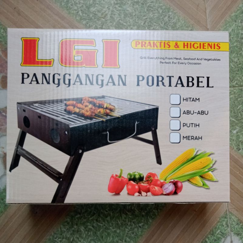 panggangan portable/panggangan ikan / panggangan sosis/ panggangan daging