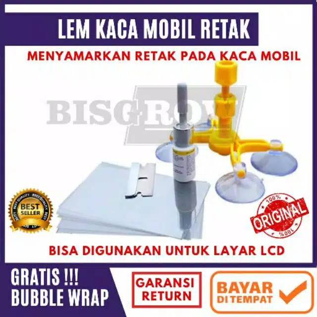 Lem Kaca Mobil LCD HP Rusak Efektif