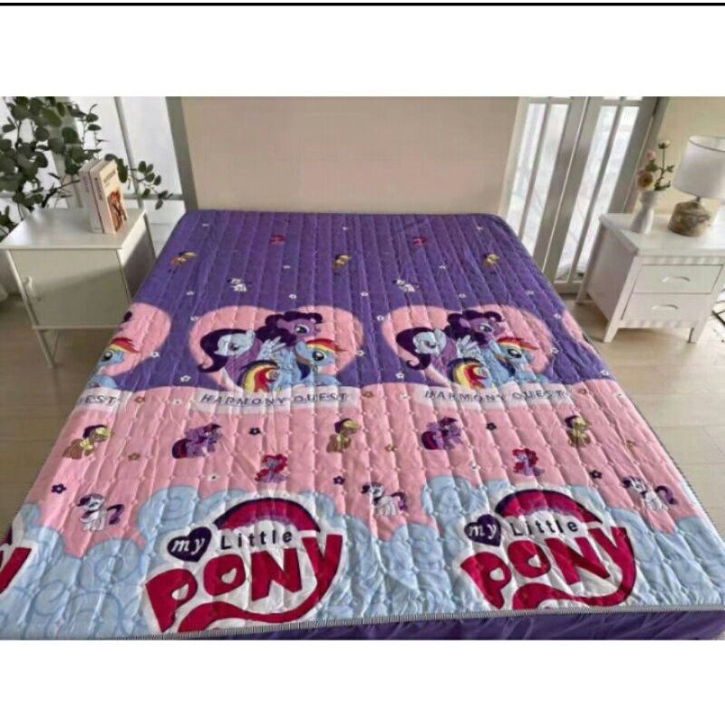 SPREI  SULTAN WATERPROOF 180x200( termurah) Ra-Kuda poni