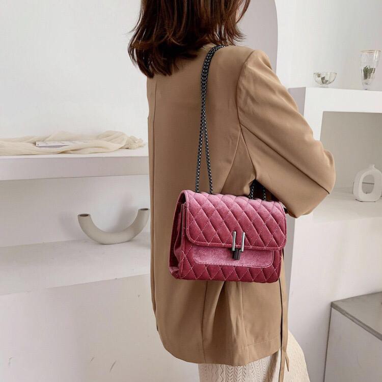 BJ1581 - BLACK/GREEN/PINK/REDWINE - TAS IMPORT TAS WANITA FASHION IMPORT MODIS ELEGAN TERMURAH TERLARIS TERBARU BAGSTORE JAKARTA TAS BATAM CR7252 ELJ581 VC86419 BQ2678 LT1084 JT3947