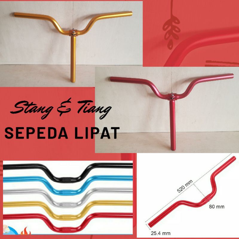 Stang Sepeda Stang Handelpost sepeda lipat Setang sepeda