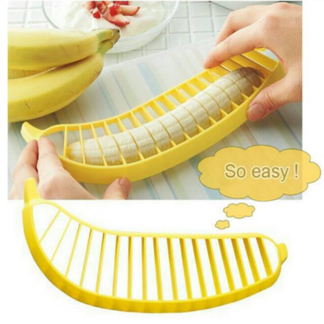 Banana Slicer Pemotong Pisang plastik