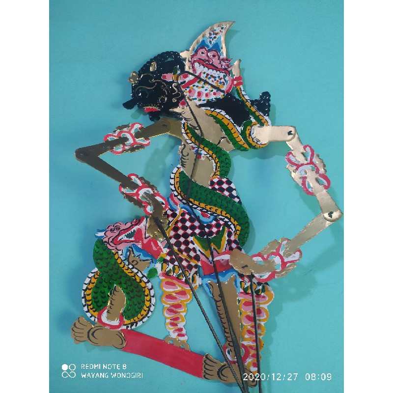 Wayang Kertas BROTOSENO  GUBET ULO bratasena