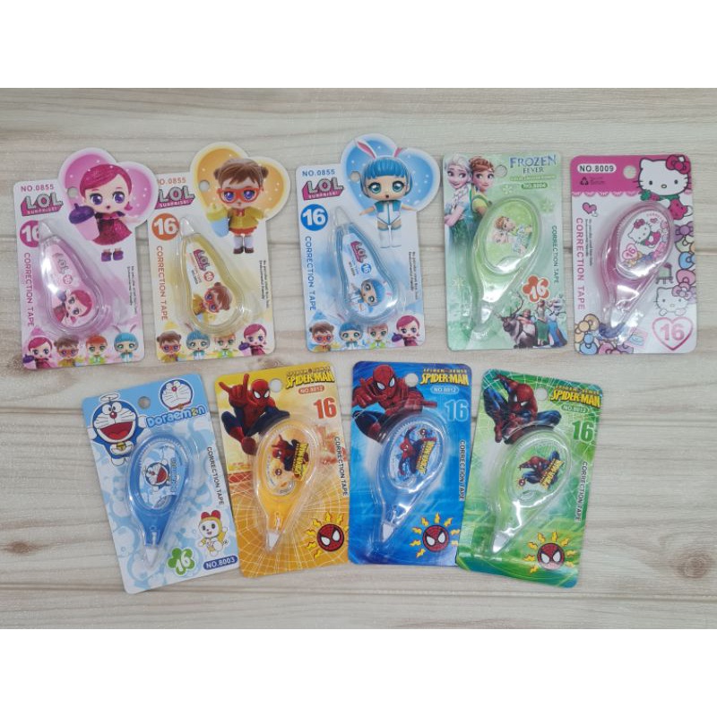 

Tip Ex kertas / Correction Tape / Tip Ex kertas fancy