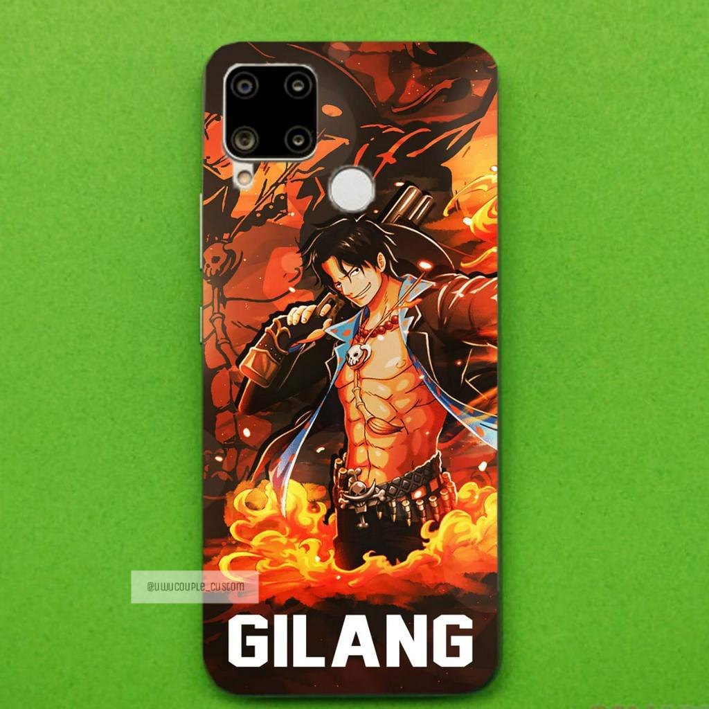 Custom Case Anime One Piece Portgas D. Ace (Kode  : C0008)