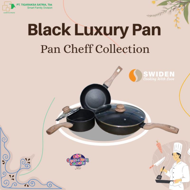 Swiden Black Luxury Pan