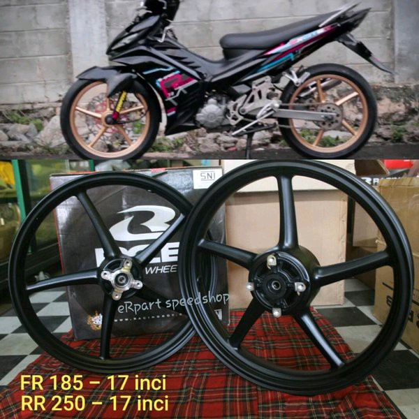 TERMURAH velg new mx 135 rcb velg rcb mx velg racing boy Jupiter mx  ORIGINAL