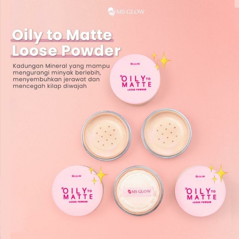 BEDAK TABUR MS GLOW - LOOSE POWDER