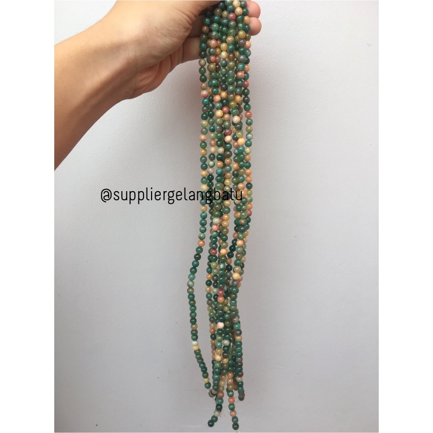 manau mangga 8mm garnet hijau kuning aksesoris bracelet necklackle suppliergelangbatu onlineshop