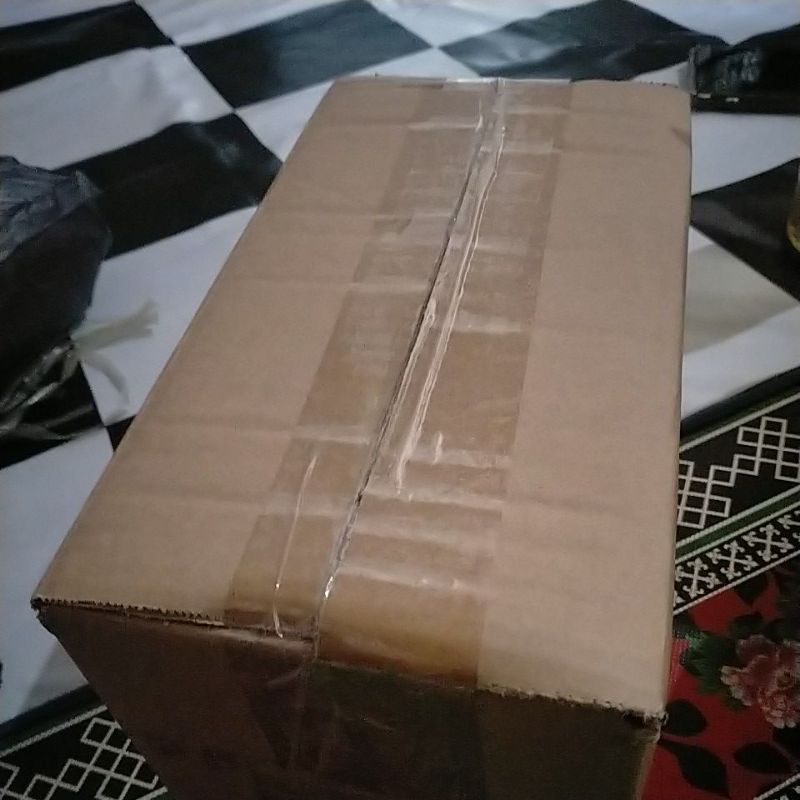 

Tambahan packing kardus dan bubble