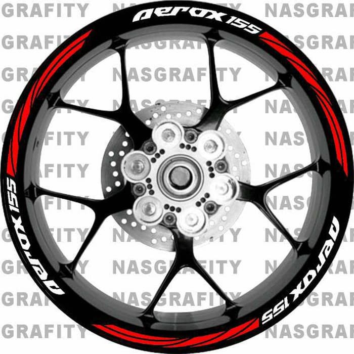 sticker velg racing yamaha aerox