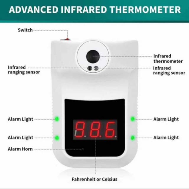 Termometer K3 Termometer Dinding