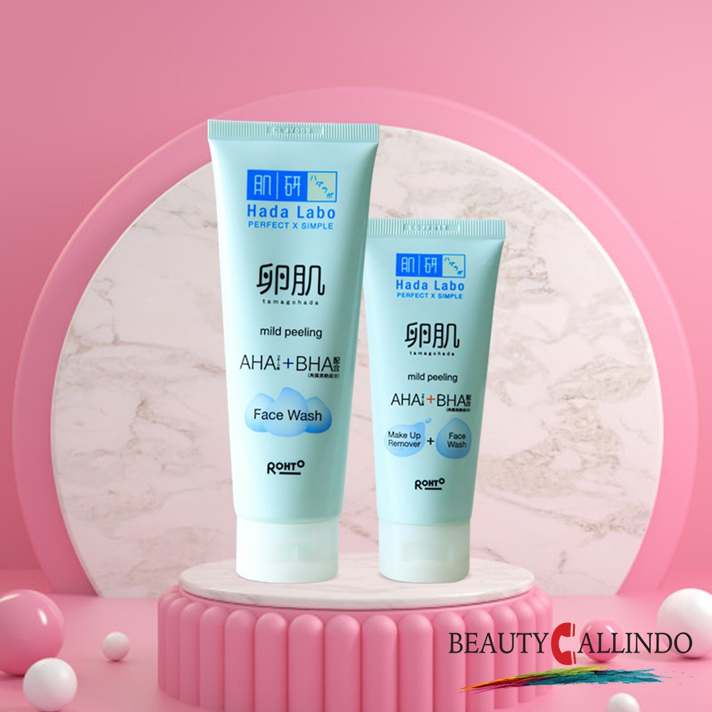 manfaat hada labo tamagohada mild peeling face wash