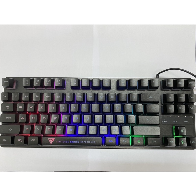 VARRO PRIME GAMING KEYBOARD TKL RAINBOW LED MAG-03 mag03 mag3